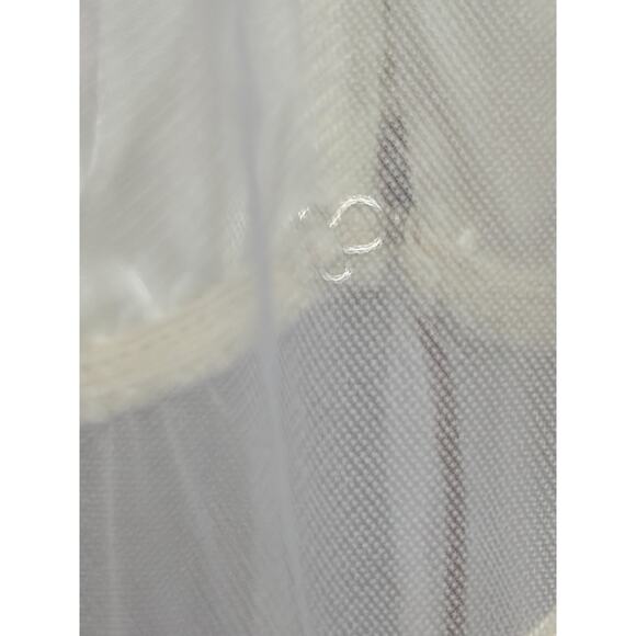 Val Mode 60s Cream Vintage Sheer Peignoir Robe size Medium - Picture 11 of 12